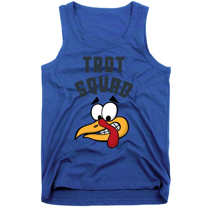 Funny Thanksgiving Matching Turkey Trot Squad Costume Gift Tank Top