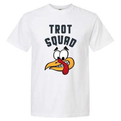 Funny Thanksgiving Matching Turkey Trot Squad Costume Gift Garment-Dyed Heavyweight T-Shirt