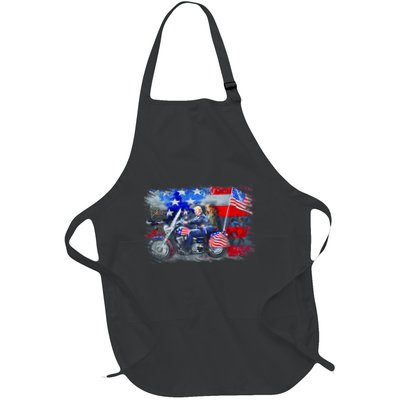 Funny Trump Motorcycle Trump  Biker Trump Apron