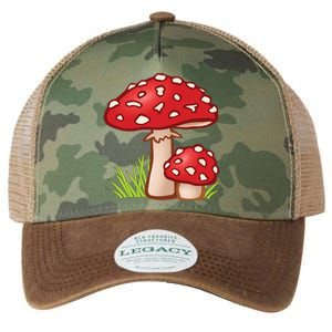 Funny Toadstool Mushroom Plant Toxic Fungus Cute Costume Meaningful Gift Legacy Tie Dye Trucker Hat