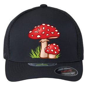 Funny Toadstool Mushroom Plant Toxic Fungus Cute Costume Meaningful Gift Flexfit Unipanel Trucker Cap