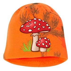 Funny Toadstool Mushroom Plant Toxic Fungus Cute Costume Meaningful Gift Kati - Camo Knit Beanie