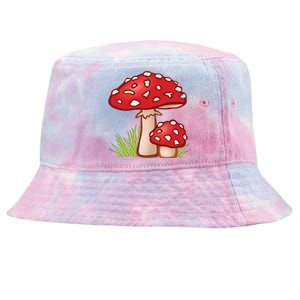 Funny Toadstool Mushroom Plant Toxic Fungus Cute Costume Meaningful Gift Tie-Dyed Bucket Hat