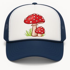 Funny Toadstool Mushroom Plant Toxic Fungus Cute Costume Meaningful Gift Trucker Hat