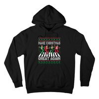 Funny Trump Make Christmas Great Again Ugly Christmas Sweater Xmas Hoodie