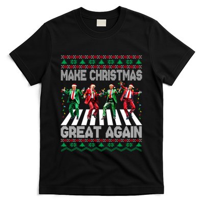 Funny Trump Make Christmas Great Again Ugly Christmas Sweater Xmas T-Shirt