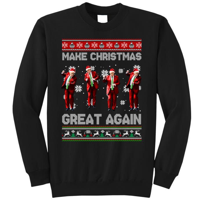 Funny Trump Make Christmas Great Again Ugly Christmas Sweater Xmas Sweatshirt