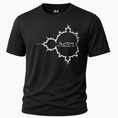Fractal The Mandelbrot Set With Math Formula Cooling Performance Crew T-Shirt