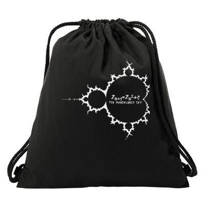 Fractal The Mandelbrot Set With Math Formula Drawstring Bag