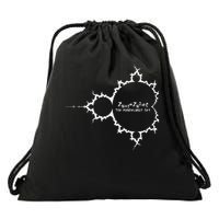 Fractal The Mandelbrot Set With Math Formula Drawstring Bag