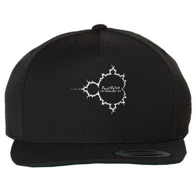 Fractal The Mandelbrot Set With Math Formula Wool Snapback Cap