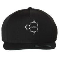 Fractal The Mandelbrot Set With Math Formula Wool Snapback Cap