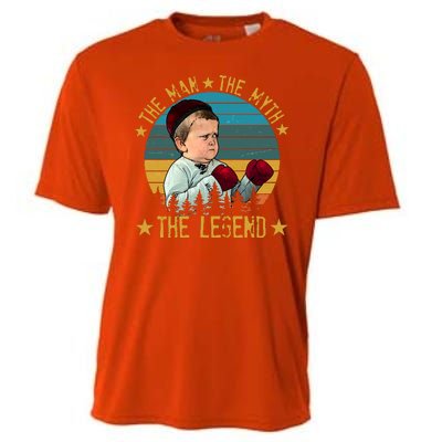 Funny The Man The Myth The Legend Vintage Hasbulla Kid Cooling Performance Crew T-Shirt