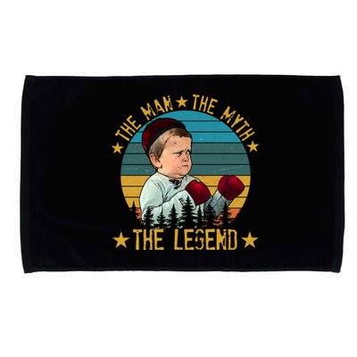 Funny The Man The Myth The Legend Vintage Hasbulla Kid Microfiber Hand Towel