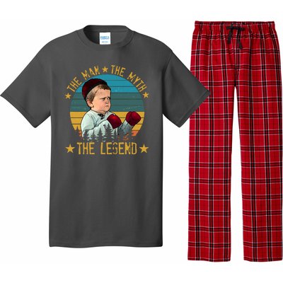 Funny The Man The Myth The Legend Vintage Hasbulla Kid Pajama Set