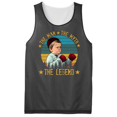 Funny The Man The Myth The Legend Vintage Hasbulla Kid Mesh Reversible Basketball Jersey Tank