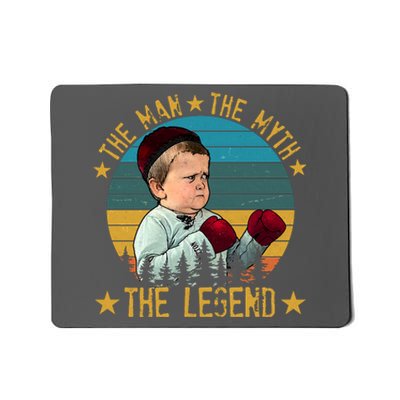 Funny The Man The Myth The Legend Vintage Hasbulla Kid Mousepad