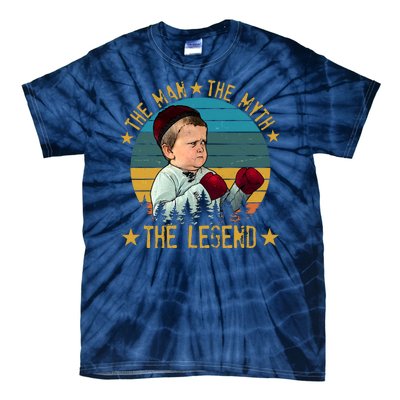 Funny The Man The Myth The Legend Vintage Hasbulla Kid Tie-Dye T-Shirt