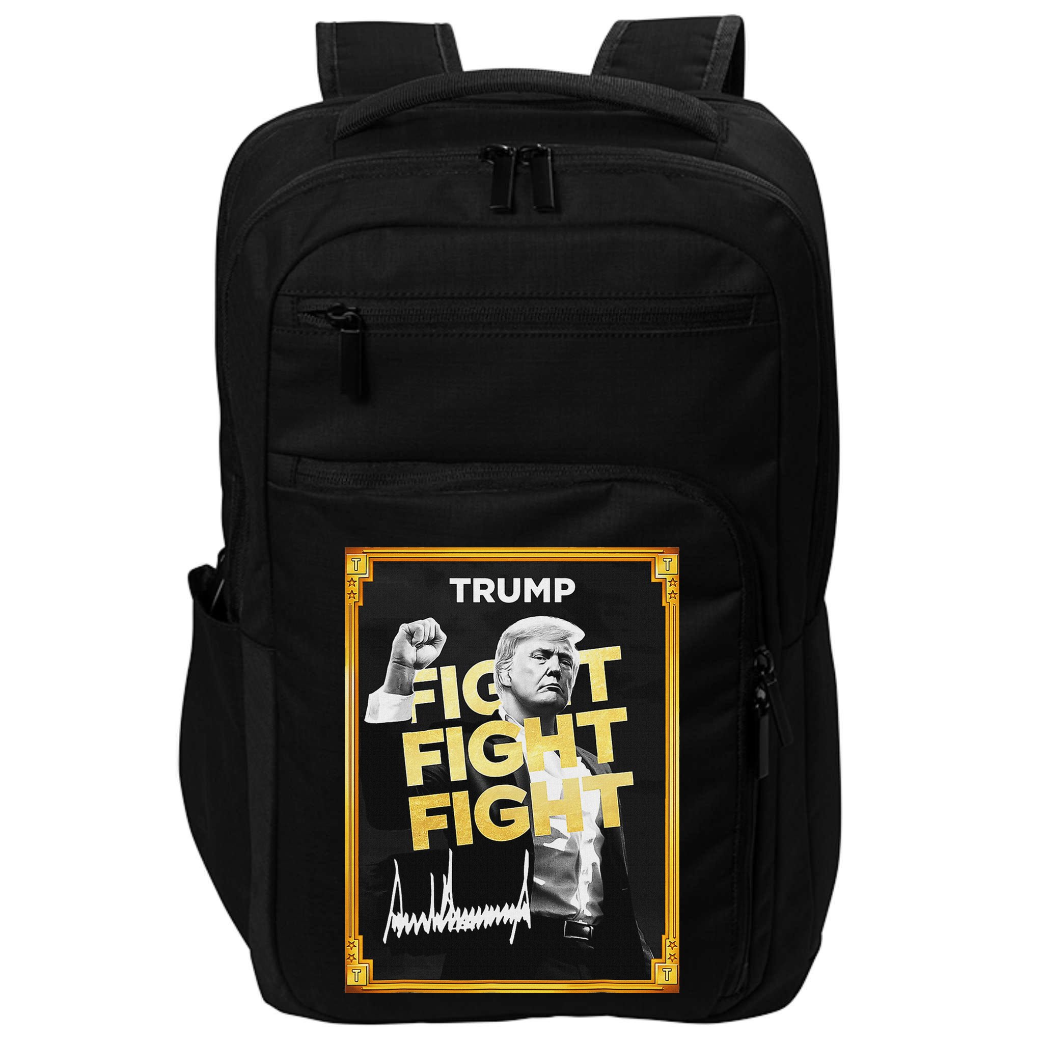 Funny Trump Meme Coin Crypto President Meme Impact Tech Backpack