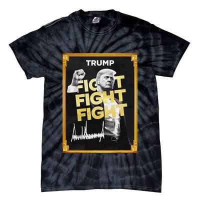 Funny Trump Meme Coin Crypto President Meme Tie-Dye T-Shirt