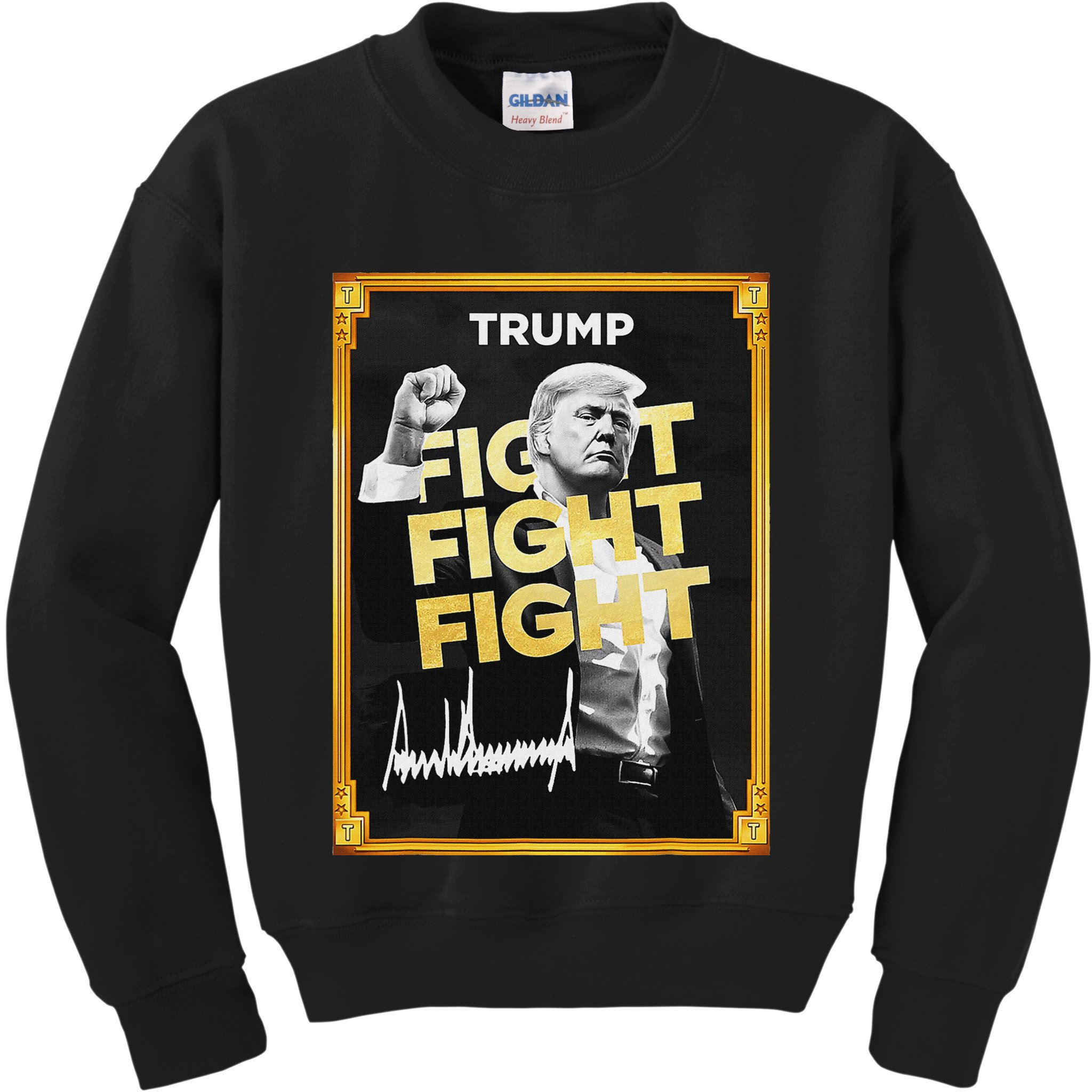 Funny Trump Meme Coin Crypto President Meme Kids Sweatshirt