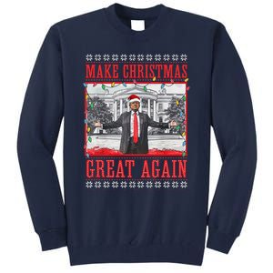 Funny Trump Make Christmas Great Again Ugly Sweater Xmas Tall Sweatshirt