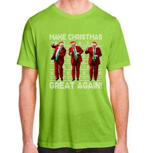 Funny Trump Make Christmas Great Again Ugly Xmas Gift Adult ChromaSoft Performance T-Shirt