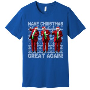 Funny Trump Make Christmas Great Again Ugly Xmas Gift Premium T-Shirt