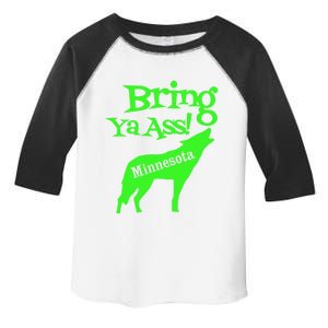 Funny To Minnesota Bring Ya Ass Gift Toddler Fine Jersey T-Shirt