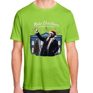 Funny Trump Make Christmas Great Again Ugly Sweater Xmas Adult ChromaSoft Performance T-Shirt