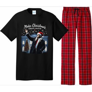 Funny Trump Make Christmas Great Again Ugly Sweater Xmas Pajama Set