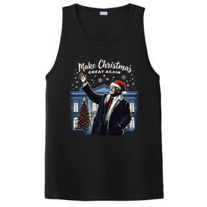 Funny Trump Make Christmas Great Again Ugly Sweater Xmas PosiCharge Competitor Tank