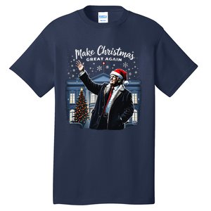 Funny Trump Make Christmas Great Again Ugly Sweater Xmas Tall T-Shirt