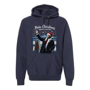 Funny Trump Make Christmas Great Again Ugly Sweater Xmas Premium Hoodie