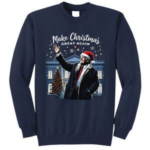 Funny Trump Make Christmas Great Again Ugly Sweater Xmas Tall Sweatshirt