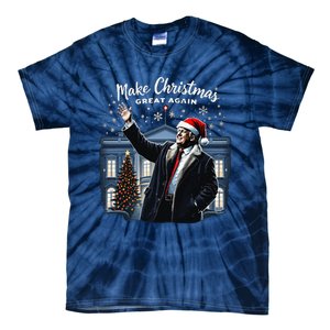 Funny Trump Make Christmas Great Again Ugly Sweater Xmas Tie-Dye T-Shirt