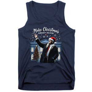 Funny Trump Make Christmas Great Again Ugly Sweater Xmas Tank Top