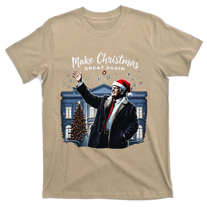 Funny Trump Make Christmas Great Again Ugly Sweater Xmas T-Shirt