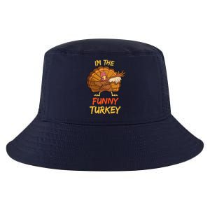 Funny Turkey Matching Family Group Thanksgiving Party Pajama Cool Comfort Performance Bucket Hat