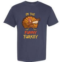 Funny Turkey Matching Family Group Thanksgiving Party Pajama Garment-Dyed Heavyweight T-Shirt