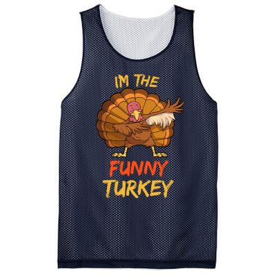 Funny Turkey Matching Family Group Thanksgiving Party Pajama Mesh Reversible Basketball Jersey Tank