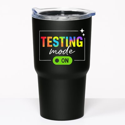 Funny Testing Mode On Motivational Test Day For Teacher Tumbler