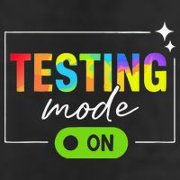 Funny Testing Mode On Motivational Test Day For Teacher 25L Jumbo Tote