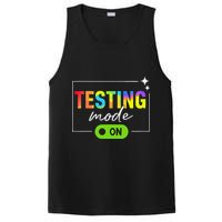 Funny Testing Mode On Motivational Test Day For Teacher PosiCharge Competitor Tank