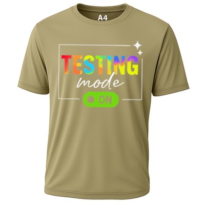 Funny Testing Mode On Motivational Test Day For Teacher Performance Shirt