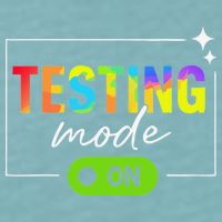 Funny Testing Mode On Motivational Test Day For Teacher Sueded Cloud Jersey T-Shirt