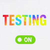 Funny Testing Mode On Motivational Test Day For Teacher Garment-Dyed Sweatshirt