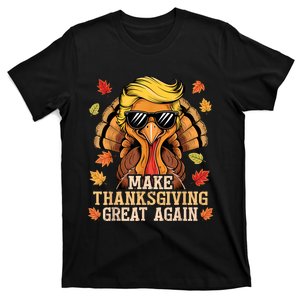 Funny Trump Make Thanksgiving Great Again Turkey Day Trump T-Shirt