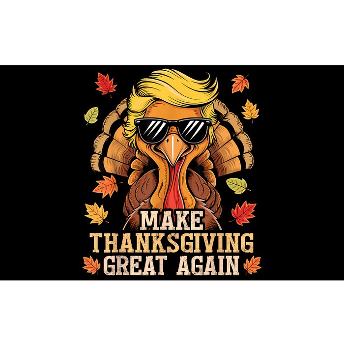 Funny Trump Make Thanksgiving Great Again Turkey Day Trump Bumper Sticker