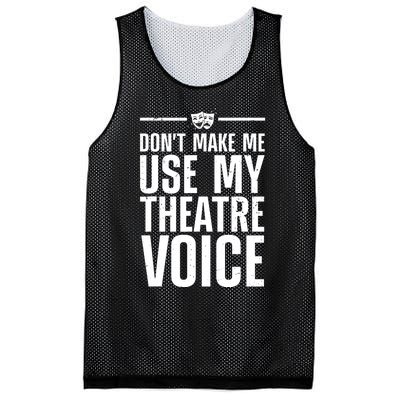 Funny Theatre Musical Theatre Theater Actor Mesh Reversible Basketball Jersey Tank